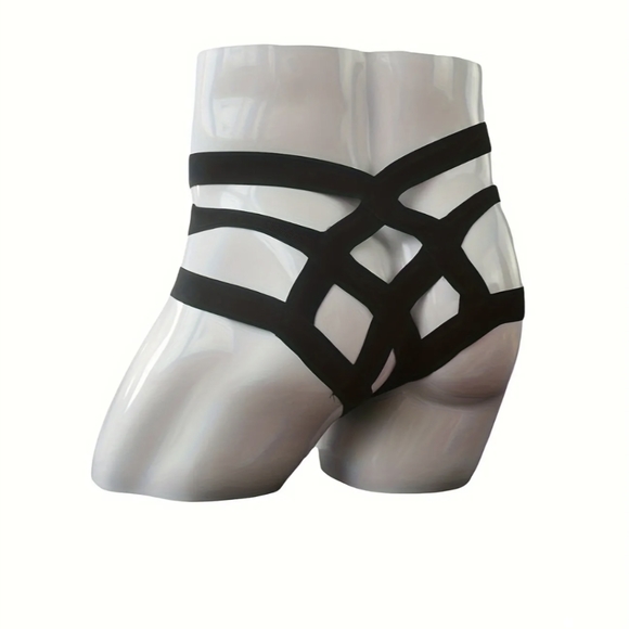 Men's Hollow Jockstrap Brief One Size - Picture 2 of 7